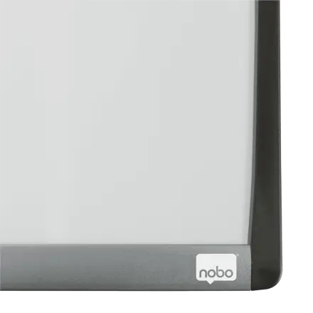 Tableau Nobo effaçable à sec à cadre incurvé