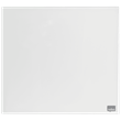 Pizarra blanca de cristal magnético pequeña Nobo 300x300 mm