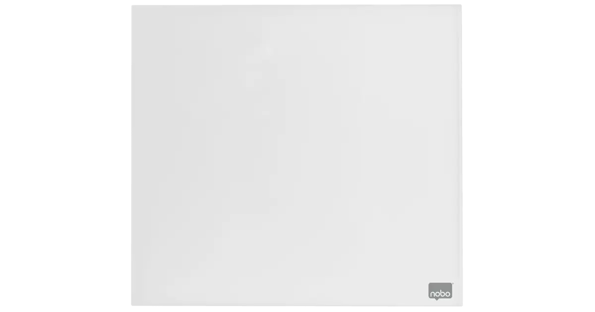 Nobo Small Glass Whiteboard Tile 450x450mm NOBO