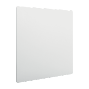 Lavagna magnetica e bacheca in sughero (divisione verticale) NOBO 585X430  mm, cornice colori assortiti (bianco, grigio o nero) — KounterPRO