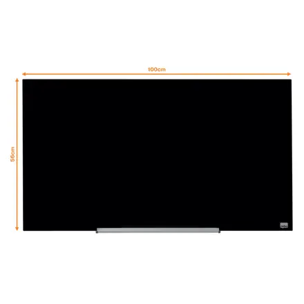 Tablă NOBO Diamond Widescreen 45" magnetică din sticlă, 1000x560mm