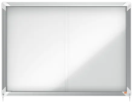 Nobo Premium Plus Schaukasten für den Innenbereich 8 x A4, magnetisch, Schiebetür