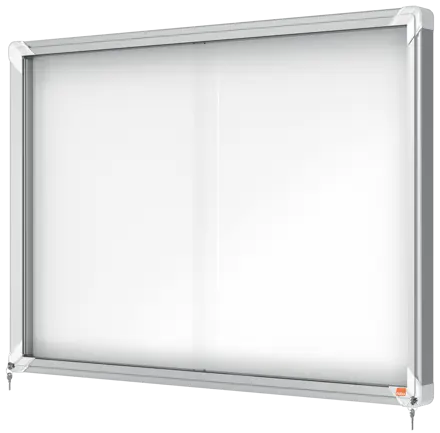 Nobo Premium Plus Schaukasten für den Innenbereich 8 x A4, magnetisch, Schiebetür