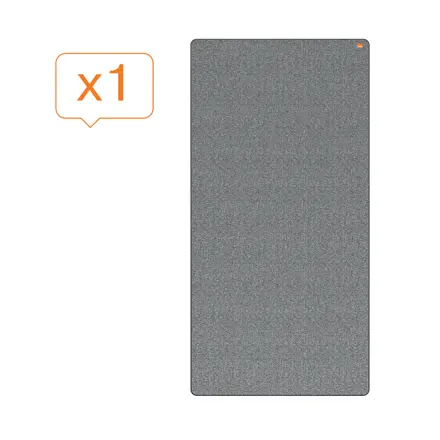 Nobo Move & Meet Collaboration System Portable Whiteboard and Notice Board 180x90cm