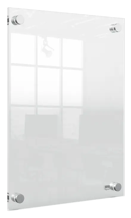 Nobo Cornice per poster da parete in acrilico formato A4 Premium Plus