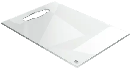 Nobo Blocco per appunti portatile in acrilico trasparente formato A4
