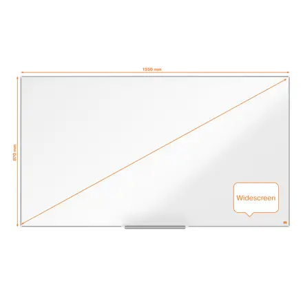 Nobo Impression Pro Whiteboard Emaille Widescreen 70"