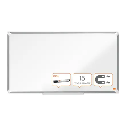 Nobo Premium Plus Whiteboard Stahl Widescreen 40"
