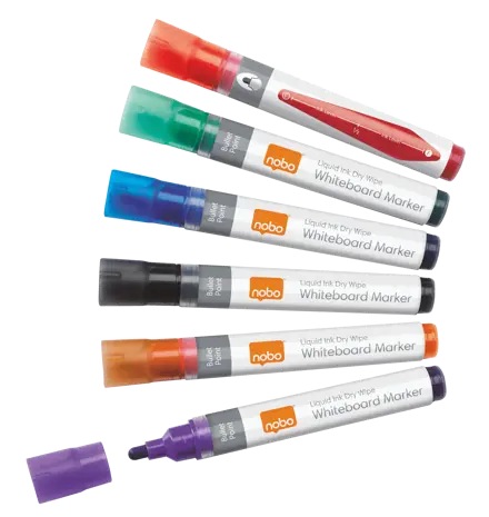 Nobo Liquid Ink Drywipe Μαρκαδόροι