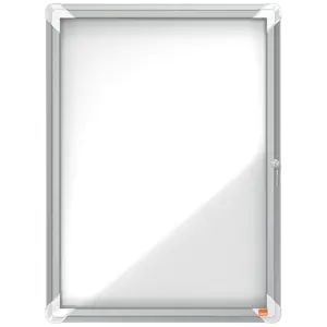 Nobo Premium Plus Outdoor Magnetic Lockable Notice Board 4xA4