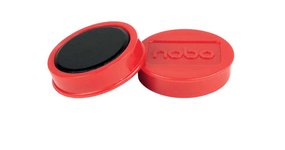 Nobo Magnetic Whiteboard Magnets 4 pack 38mm Coloured Magnets NOBO