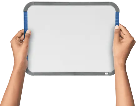 Small whiteboard with lines sale