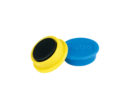 Nobo Magnetic Whiteboard Magnets 10 pack 20mm Coloured Magnets NOBO