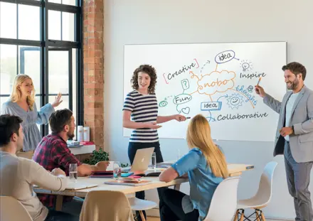 Nobo Impression Pro Whiteboard Emaille Widescreen 70"