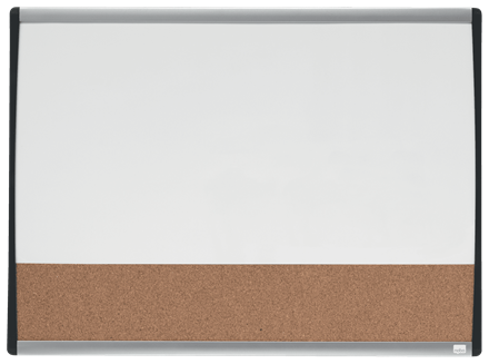 at tilbagetrække Autonomi Udvikle Nobo Small Magnetic Whiteboard with Cork Notice Board 585x430mm | NOBO