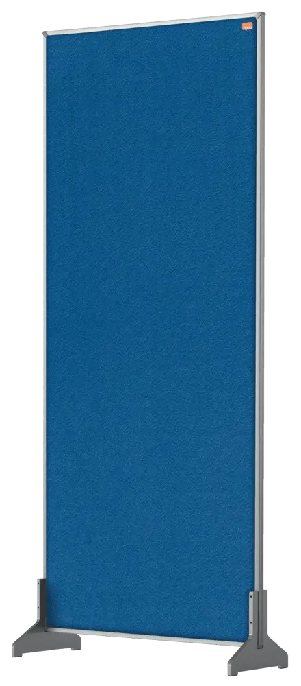 Nobo Impression Pro Desk Divider Screen Felt Surface 400x1000mm Screen Dividers Nobo