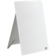 Nobo Desktop Whiteboard Easel With Dry Erase Glass Surface 216x297mm
