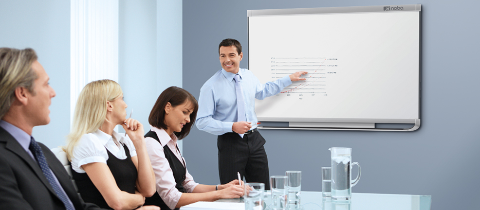 Prestige Enamel whiteboards  Made white, stays white...made to last. 